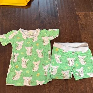 Little sleepies koala pajama set